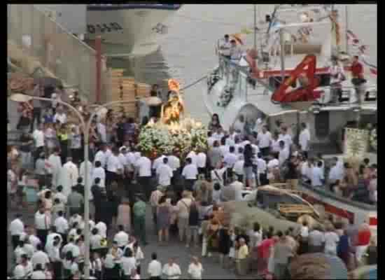 Procesión en honor a la Vírgen del Carmen